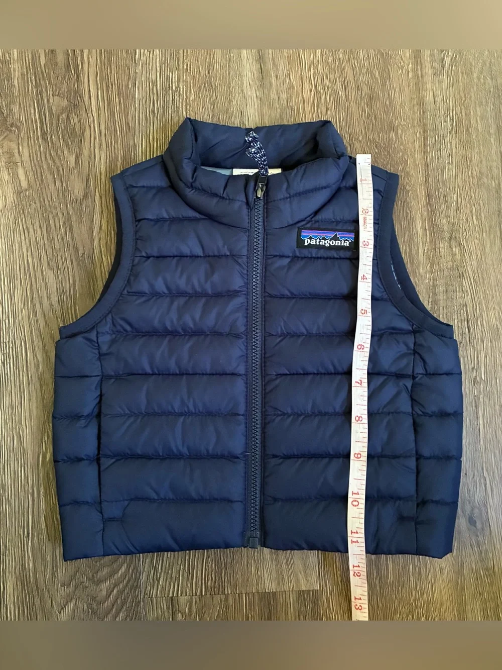 Patagonia Baby Down Sweater Vest in New Navy
